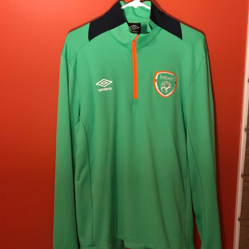Ireland Soccer 1/4 Zip